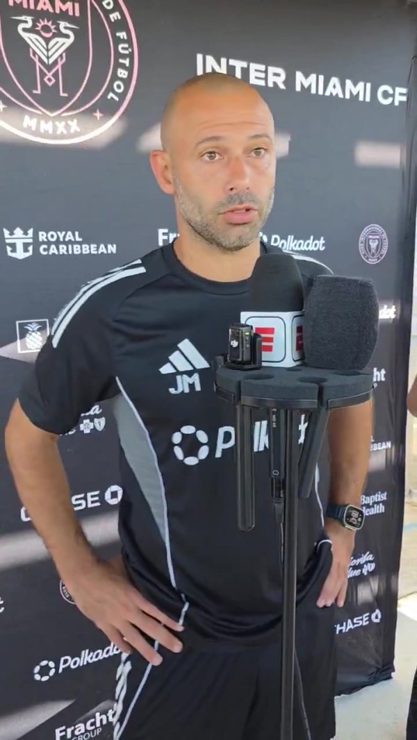 马斯切拉诺：梅西入选本轮战洛杉矶星河大名单，他周三已随队测验