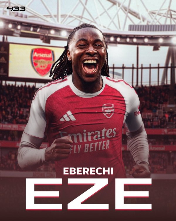 总价6750万镑! 埃泽成水晶宫转出标王, 现标王万-比萨卡5500万欧