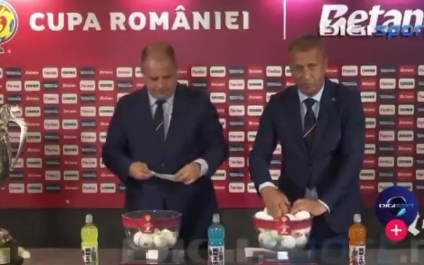 明演？罗马尼亚杯赛抽签官员疑似舞弊：运转就摸着一个签终末抽出