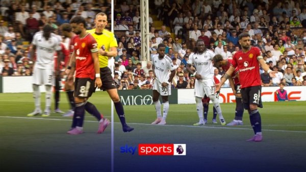 内维尔&阿什利-扬说念B费失点：B费被裁判分布夺见地，对此耿耿在怀