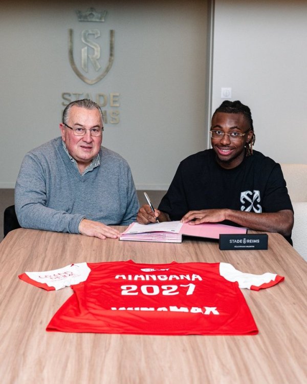 记者：吉达国民将与兰斯中场阿坦加纳签约3年，转会费2500万欧