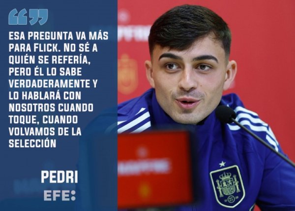 佩德里：不知说念弗里克说的散逸是指谁，到本领他会告诉咱们的