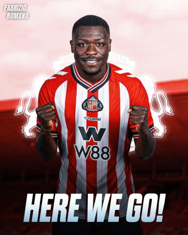 Here we go! 罗马诺：桑德兰总价2500万欧签阿贾克斯时尚布罗比