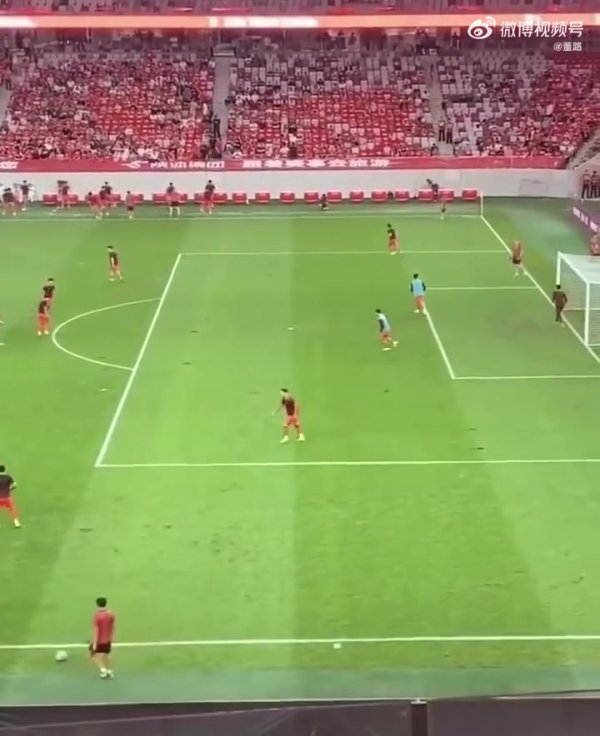 董路晒U22国足赛前历练视频：他们能踢出漂亮的大地传控？
