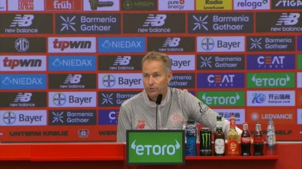 尤尔曼德：勒沃库森在需要向敌手施压的时候，推崇得很有韧性