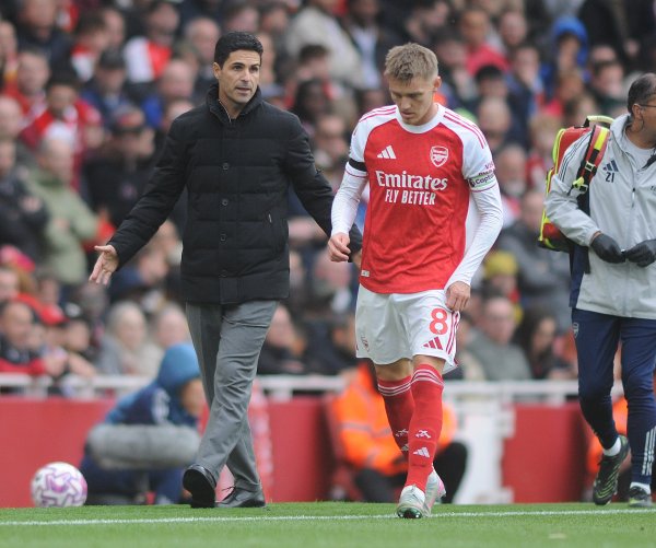 英媒：厄德高、赖斯总结日历尚不解确 因卡皮耶有望对富勒姆复出