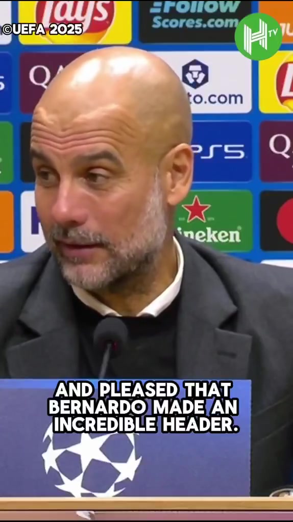 瓜帅：B席那球让我念念起马赫雷斯，也有点像梅西，头球相等有劲