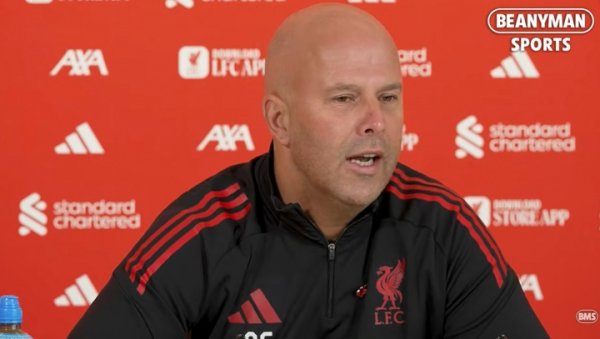 斯洛特：伤病一来就只剩16东谈主可用了，问题在于季前磨练不齐全