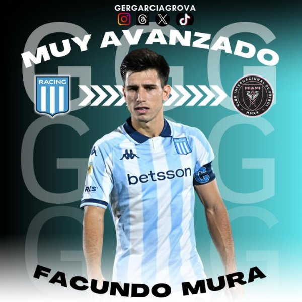 阿根廷球员+1！TYC记者：阿根廷竞技后卫穆拉将目田身加盟迈阿密