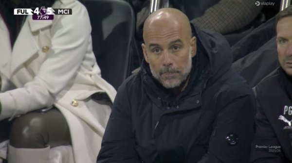 难谈这3分要丢？曼城大好场面被扳到5-4，瓜迪奥拉色彩愣住了